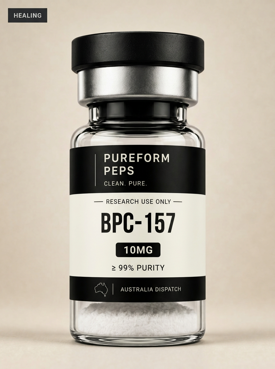 Pureform Peps BPC-157 research peptide vial